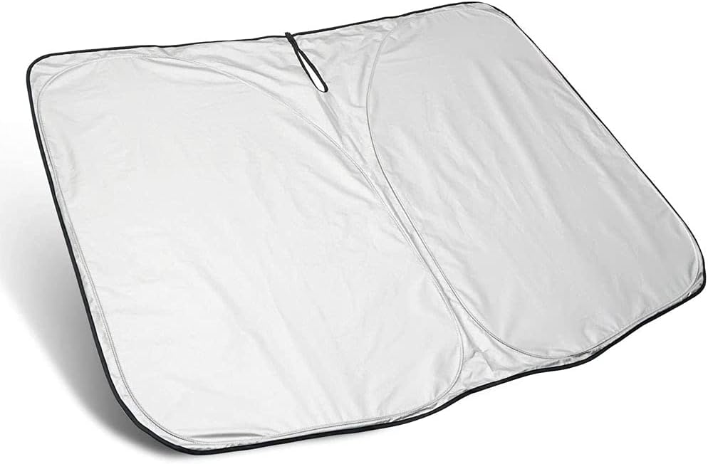 Taitettava auton aurinkosuoja logolla