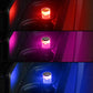 Decorative mini USB LED light for car interiors