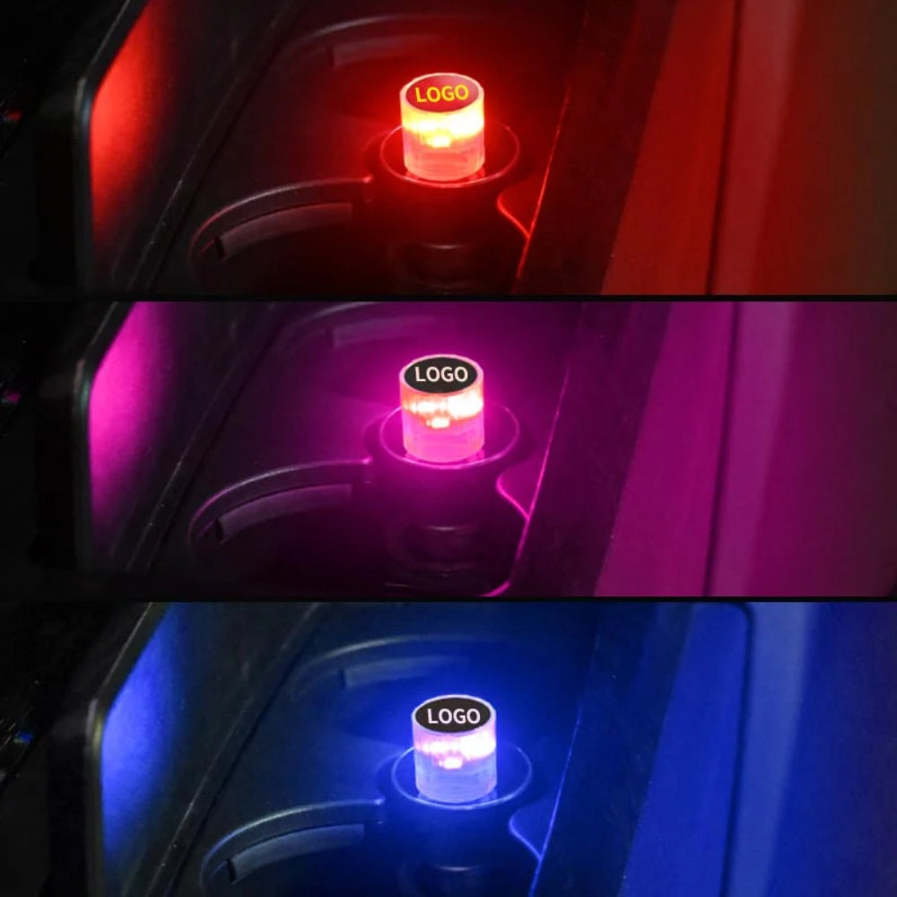 Decorative mini USB LED light for car interiors
